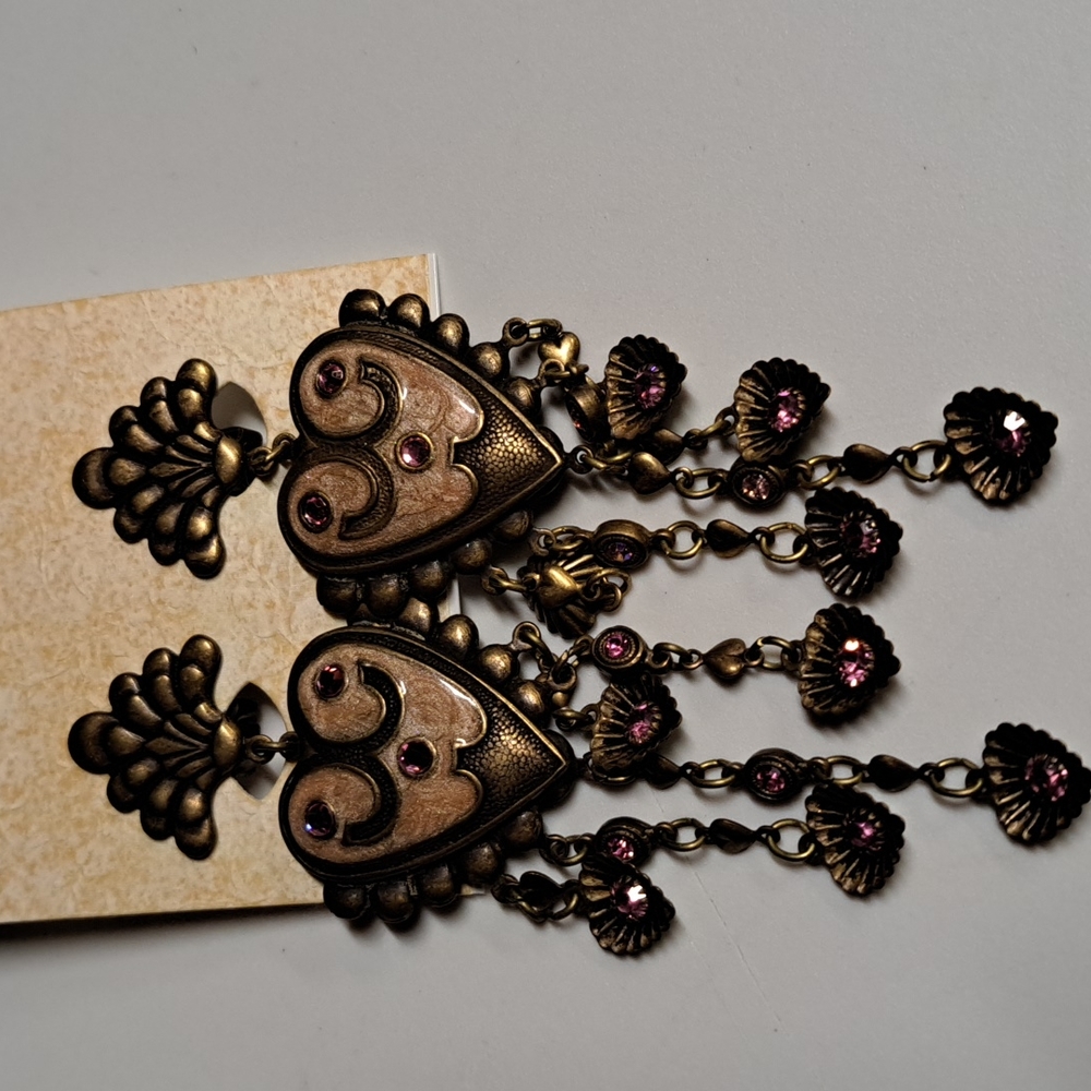 Vintage banana Bob earrings